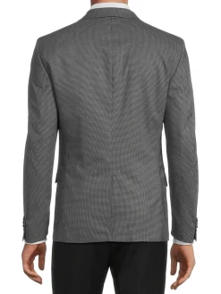 Ben Sherman Blazers & Sportcoats|Micro Check Sportcoat Grey