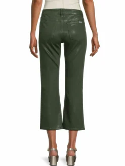Women Joe's Jeans Mid Rise Coated Cropped Jeans