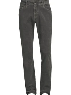 AG Jeans Jeans|Mid Rise Faded Tailored Leg Jeans Grey