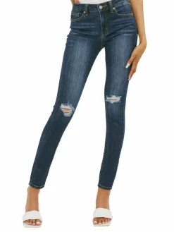 Women KanCan Mid Rise Super Skinny Jeans