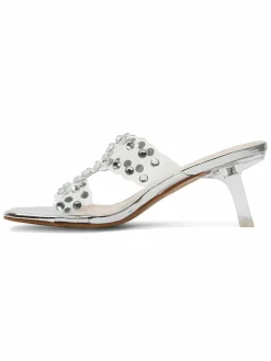 Ninety Union Mika Studded Transparent Sandals