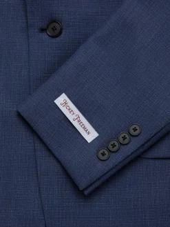 Hickey Freeman Blazers & Sportcoats|Milburn Notch Lapel Wool Blazer Navy