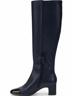 Stuart Weitzman Milla Cap Toe Knee High Boots