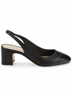 Stuart Weitzman Milla Leather Slingback Pumps