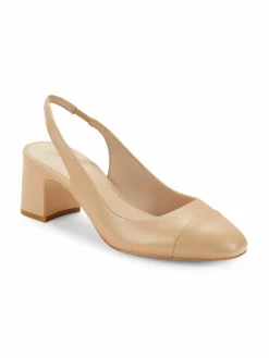 Stuart Weitzman Milla Leather Slingback Pumps