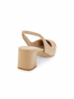 Stuart Weitzman Milla Leather Slingback Pumps