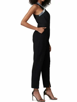 Women Adelyn Rae Miranda Halter Slim Jumpsuit