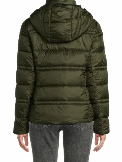 Women MICHAEL Michael Kors Missy Quilted & Hooded Puffer Jacket