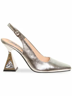 Lady Couture Mistic Flare Heel Slingback Pumps