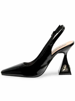 Lady Couture Mistic Flare Heel Slingback Pumps