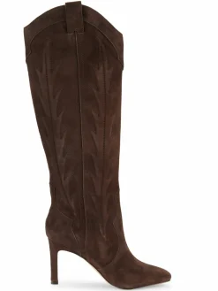 Marc Fisher LTD Mlrolly Patterned Suede Calf Boots
