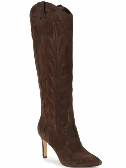 Marc Fisher LTD Mlrolly Patterned Suede Calf Boots