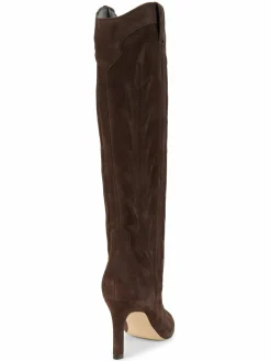 Marc Fisher LTD Mlrolly Patterned Suede Calf Boots