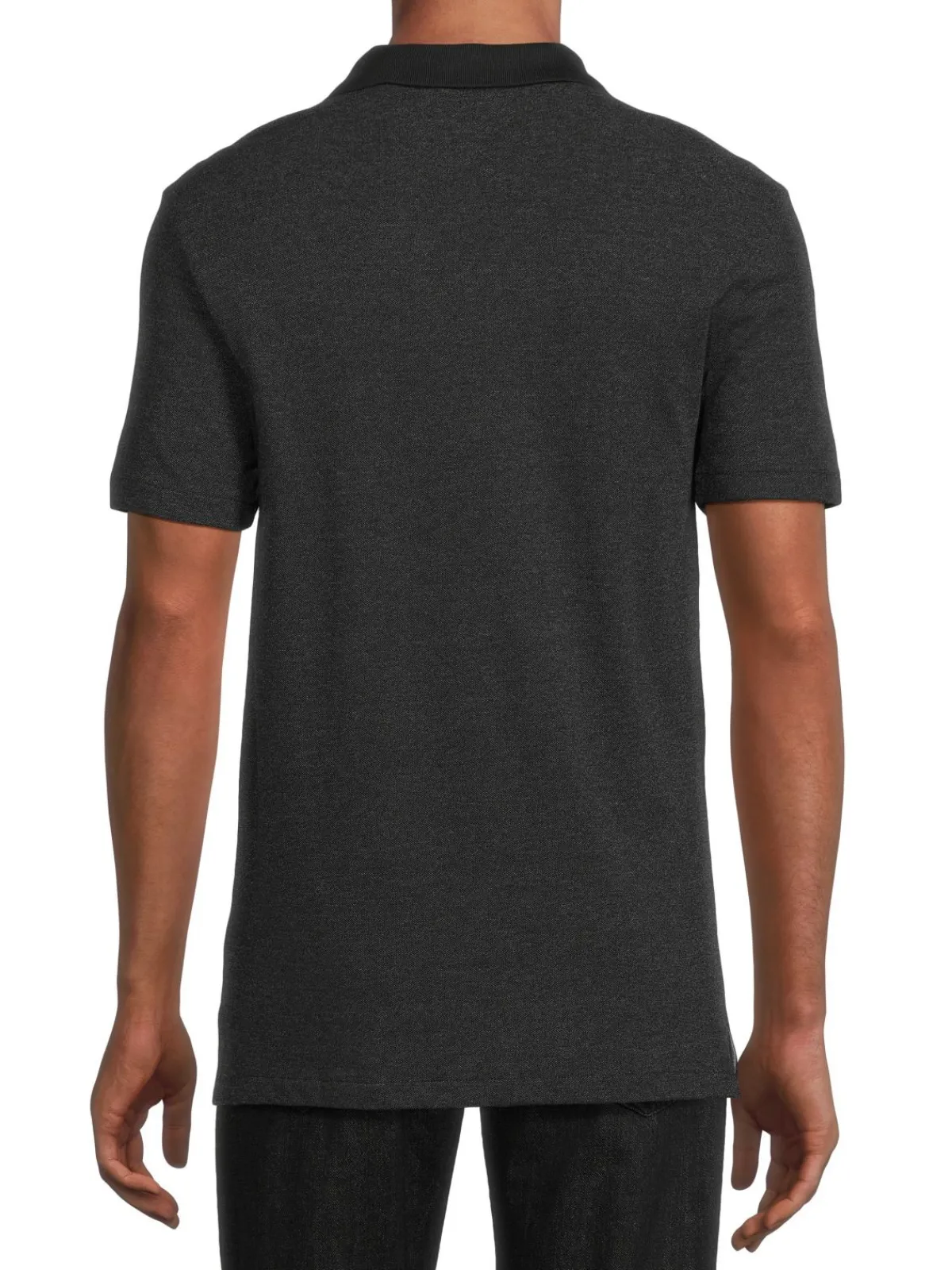 Calvin Klein Polos|Mocktwist Colorblock Pique Polo Black