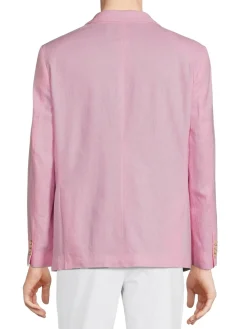 TailorByrd Linen|Modern Fit Solid Linen Blend Sportocat