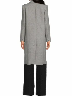 Women Zadig & Voltaire Monarque Wool Blend Single Button Coat