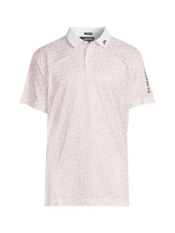 J.Lindeberg Activewear|Monogram Print Polo