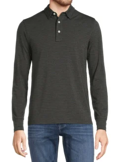 Faherty Brand Polos|Movement Long Sleeve Polo Shirt