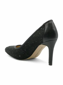 Adrienne Vittadini Naida Studded Faux Leather Pumps