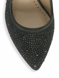 Adrienne Vittadini Naida Studded Faux Leather Pumps
