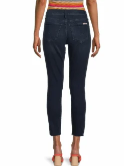 Women Hudson Natalie Mid Rise Super Skinny Ankle Jeans