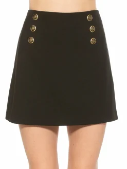 Women Alexia Admor Nayra Ponte Knit Mini Skirt