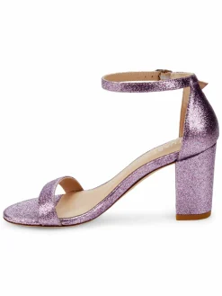 Stuart Weitzman Nearlynude Ankle Strap Sandals
