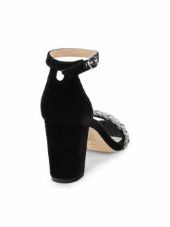 Stuart Weitzman Nearlynude Hishine Embellished Sandals