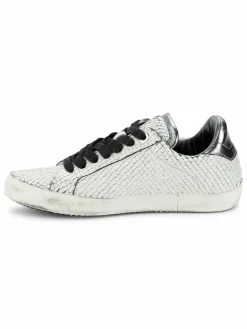 Zadig & Voltaire Neo Keith Snakeskin Embossed Leather Sneakers