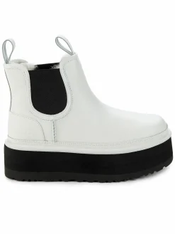 UGG Neumal Shearling Platform Chelsea Boots