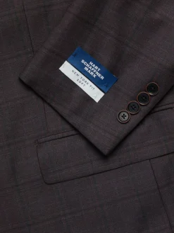 Hart Schaffner Marx Blazers & Sportcoats|New York Fit Plaid Wool Sportcoat Teal