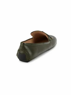 Stuart Weitzman Newport Leather Driving Loafers