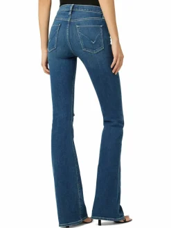 Women Hudson Nico Mid Rise Boot Cut Maternity Jeans