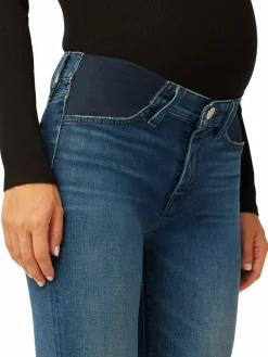 Women Hudson Nico Mid Rise Bootcut Maternity Jeans