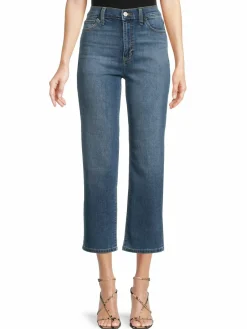 Women Hudson Noa High Rise Cropped Straight Jeans