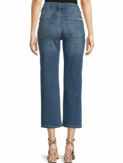 Women Hudson Noa High Rise Cropped Straight Jeans