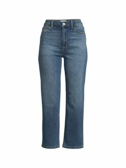 Women Hudson Noa High Rise Cropped Straight Jeans