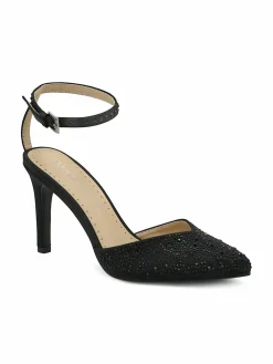 Adrienne Vittadini Norena Embellished Sandals
