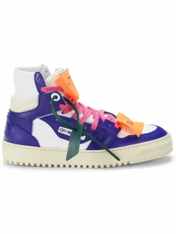Off-White Off Court 3.0 Colorblock High Top Sneakers