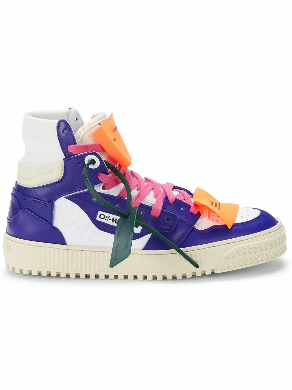 Off-White Off Court 3.0 Colorblock High Top Sneakers