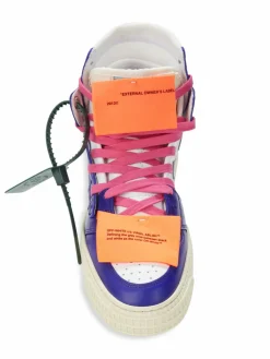 Off-White Off Court 3.0 Colorblock High Top Sneakers