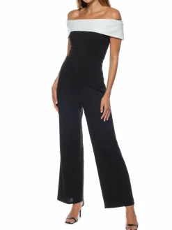 Women Marina Off Shoulder Wide Leg Jumpsuit