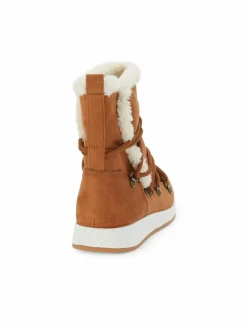 J/SLIDES Oliver Wp Microsuede & Faux Fur-Lined Boots