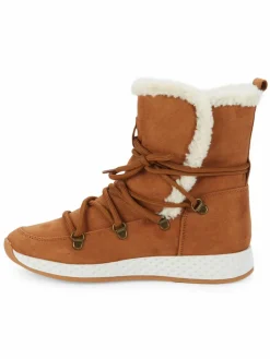 J/SLIDES Oliver Wp Microsuede & Faux Fur-Lined Boots