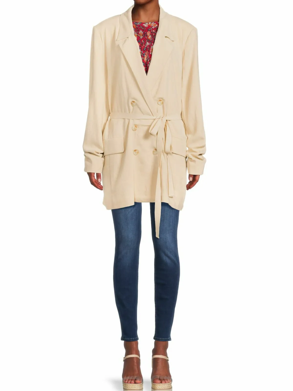 Women Free People Olivia Double Breasted Blazer