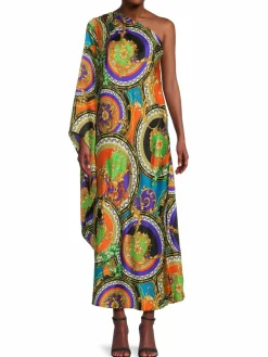 Women Renee C. One Shoulder Batwing Maxi Dress