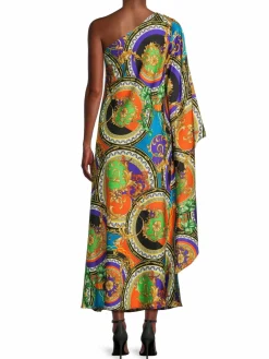 Women Renee C. One Shoulder Batwing Maxi Dress