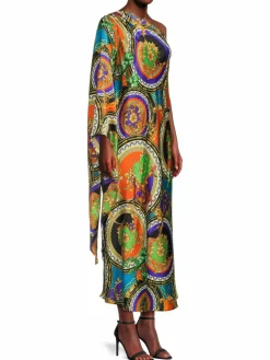 Women Renee C. One Shoulder Batwing Maxi Dress