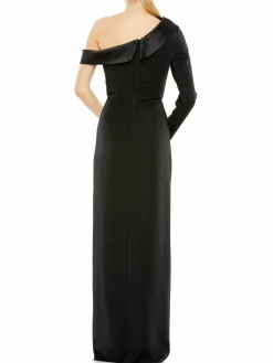 Women Mac Duggal One Shoulder Column Gown