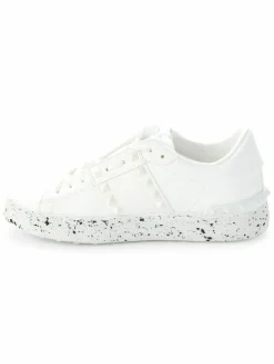 Valentino Garavani Open For A Change Rockstud Leather Platform Sneakers
